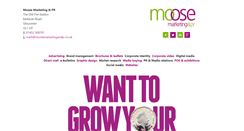 Desktop Screenshot of moosepartnership.co.uk