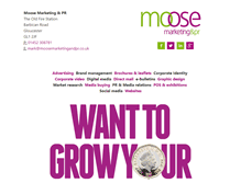 Tablet Screenshot of moosepartnership.co.uk